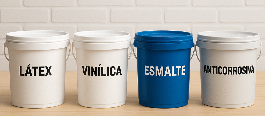 Tipos de pintura y dónde usarlos para no equivocarte